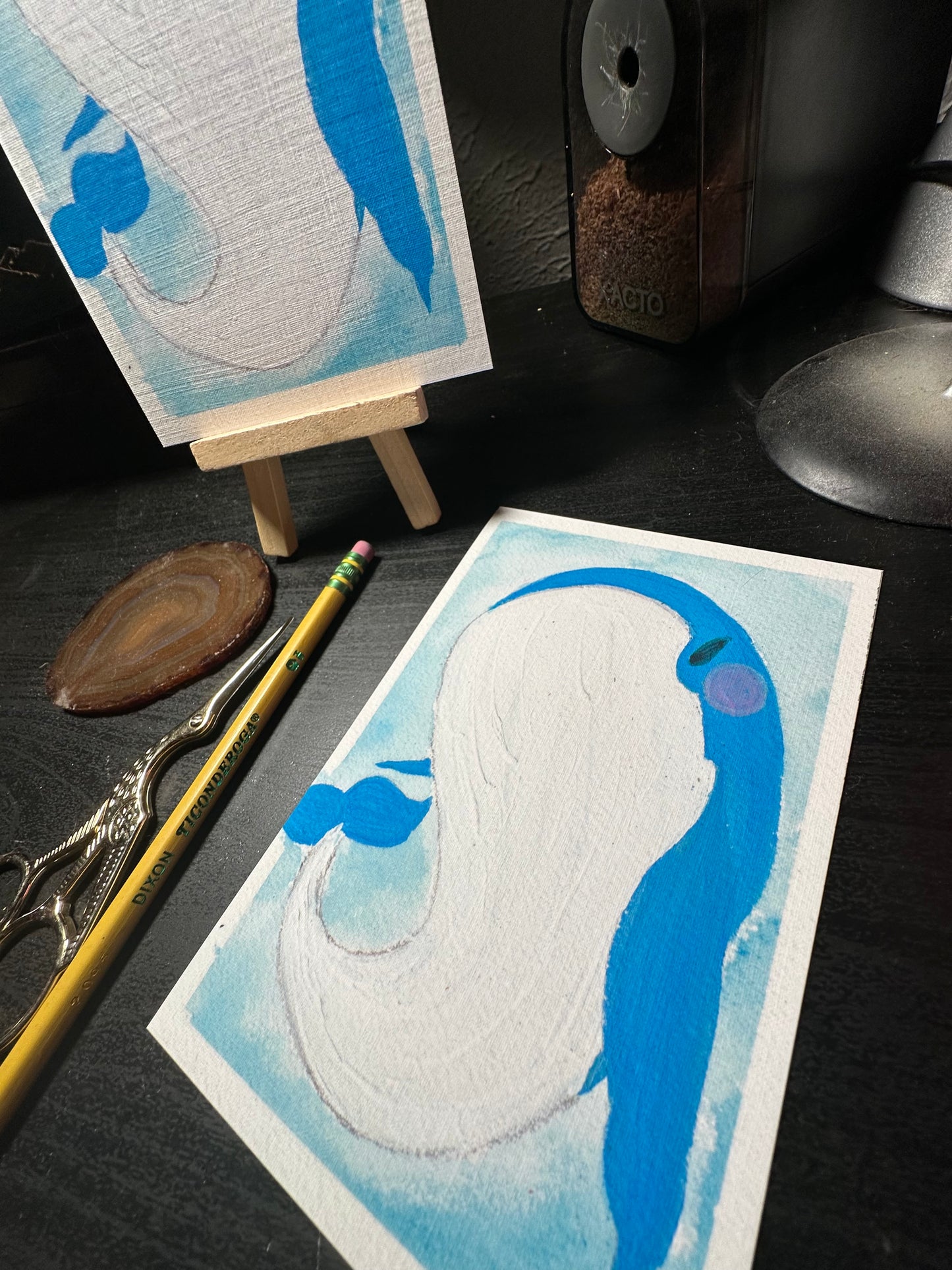 Whale. Ethereal Singer Print