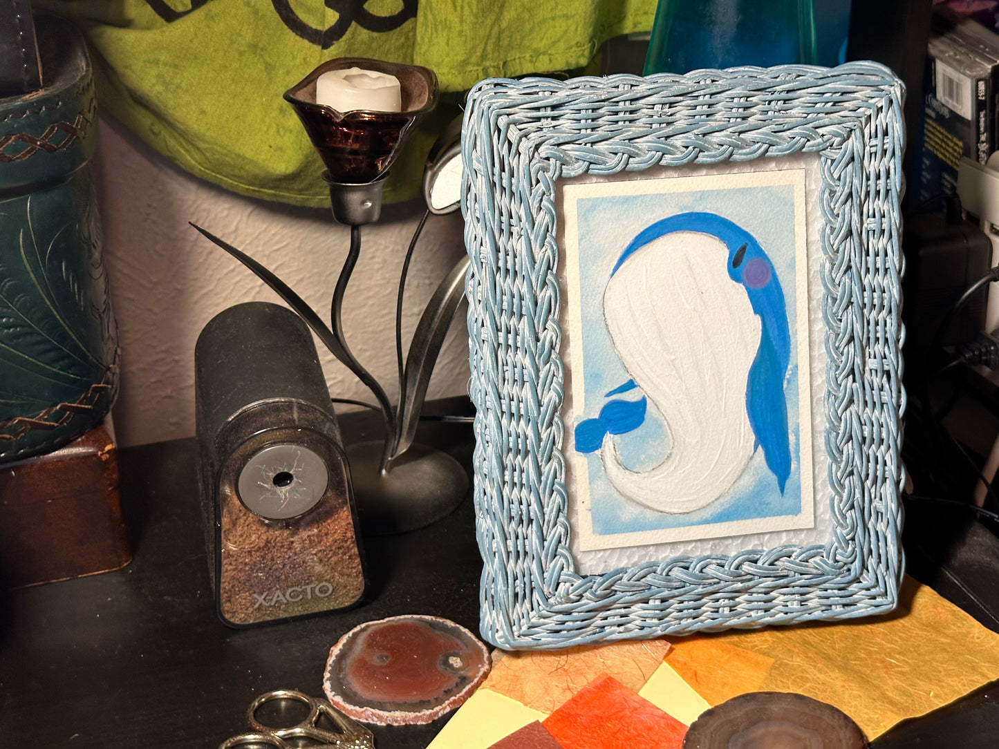 Whale. Ethereal Singer - Original Artwork