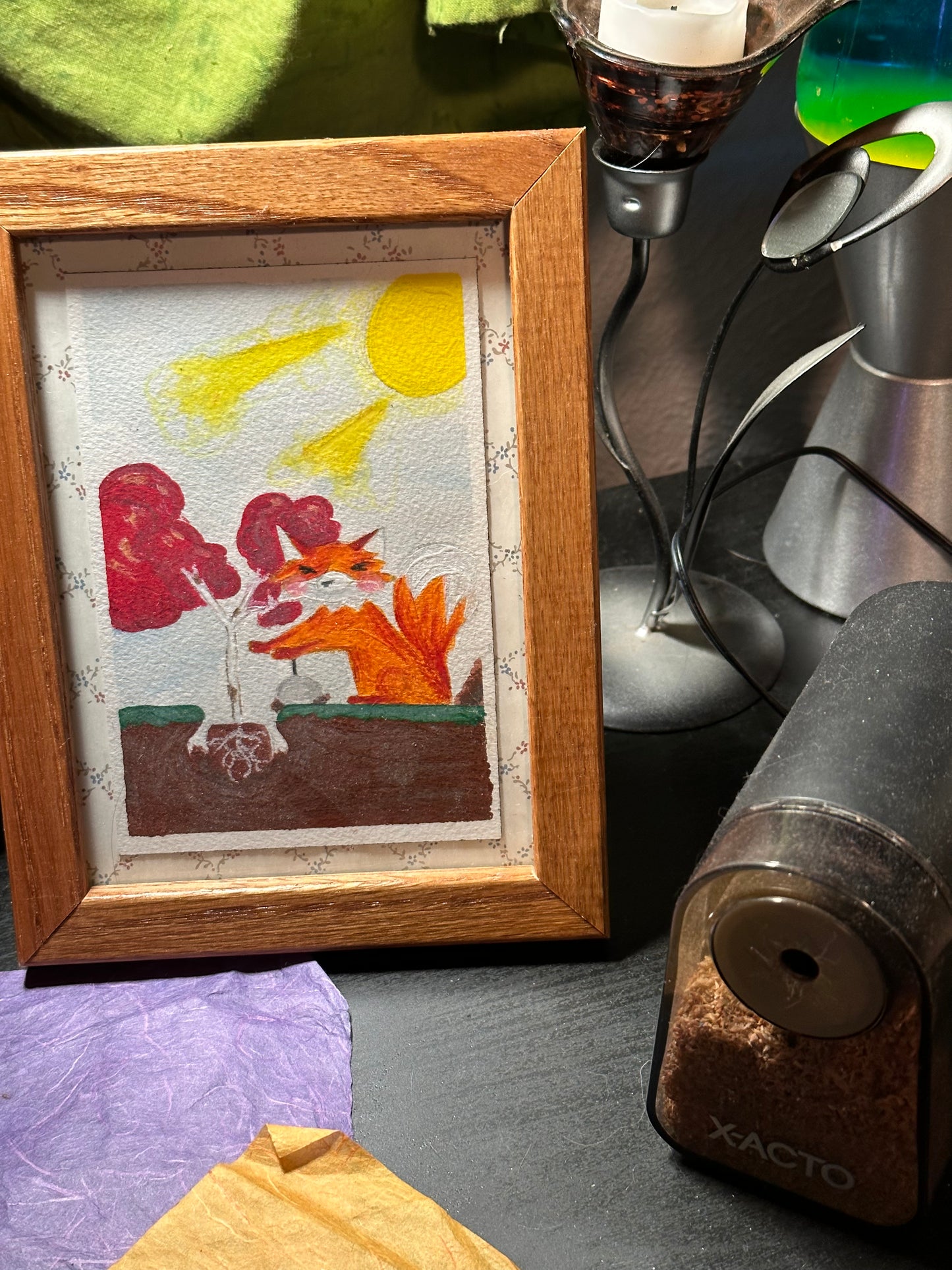 Yomi & His Red Maple - Original Artwork