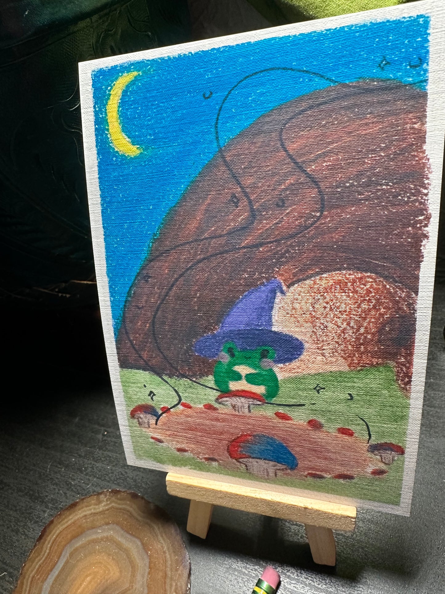 Fairy Circle Froggy Print