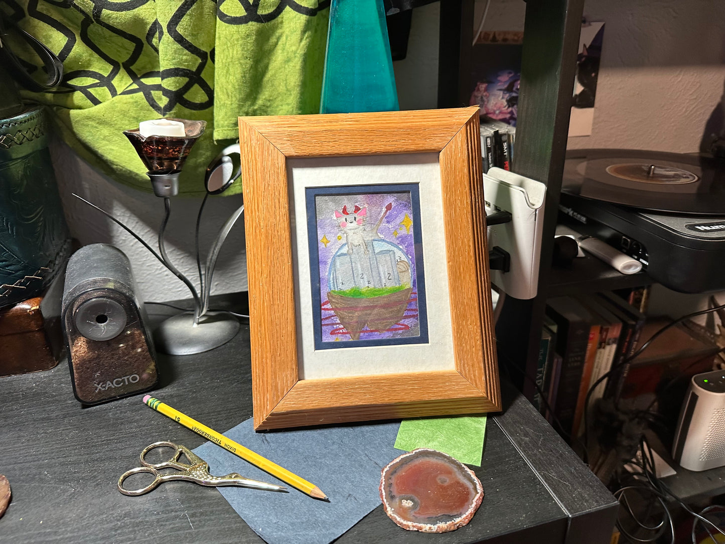 Skeletora Rules. A City Sleeps - Original Artwork