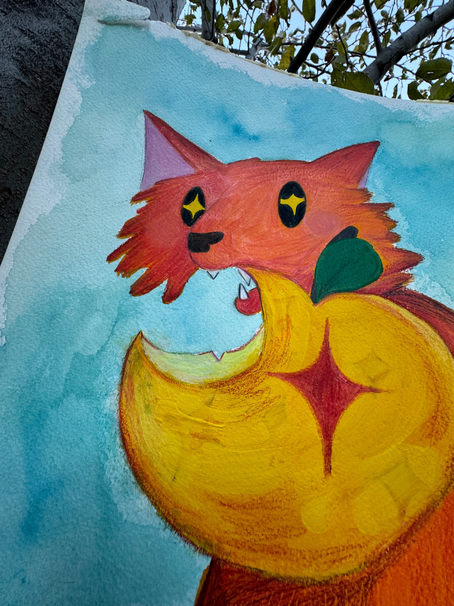 Fox Chomp - Peachtober