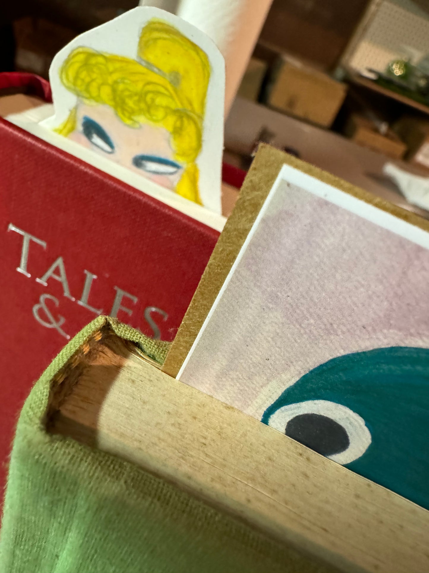 Thaddeus Pole Latte Bookmark