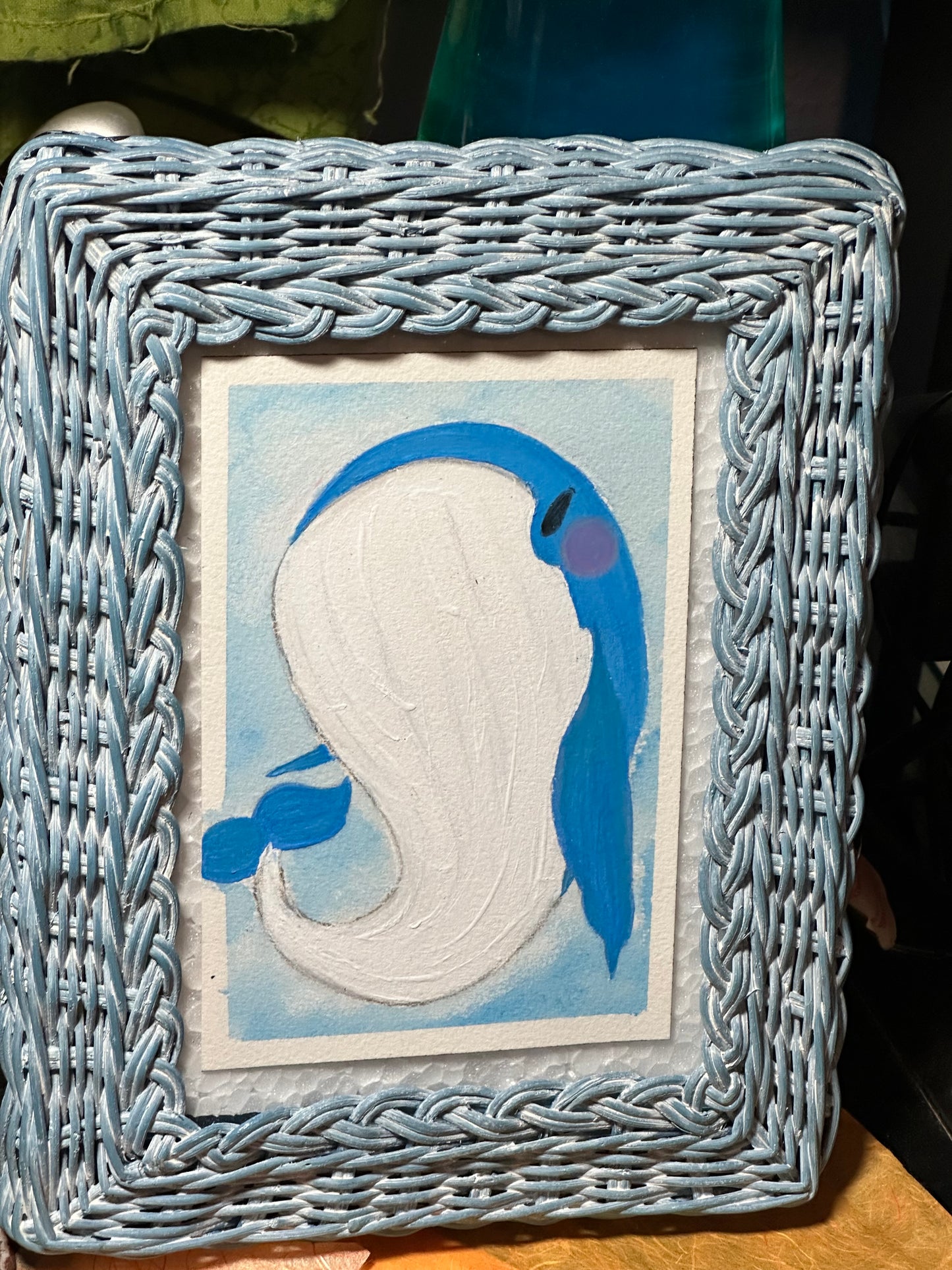 Whale. Ethereal Singer - Original Artwork
