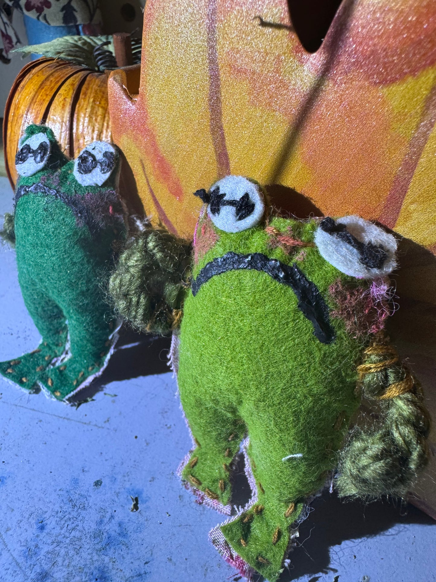 Mr. Froggie & The Toadie 🐸✨🐸🪡