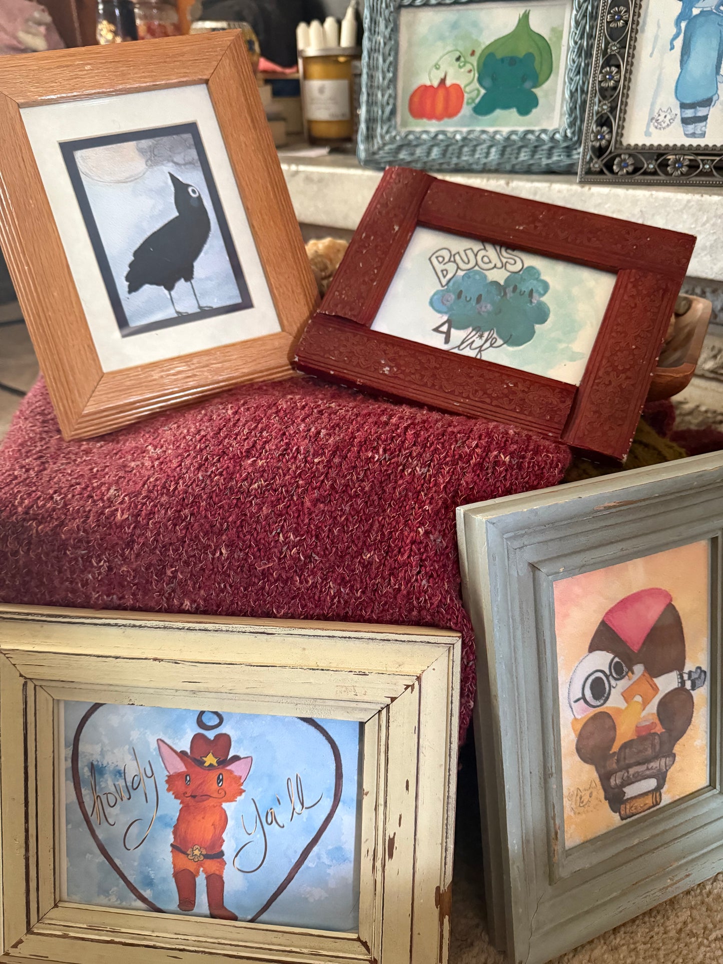 β¨π§Ώ Mystery Framed Art-Print ππ