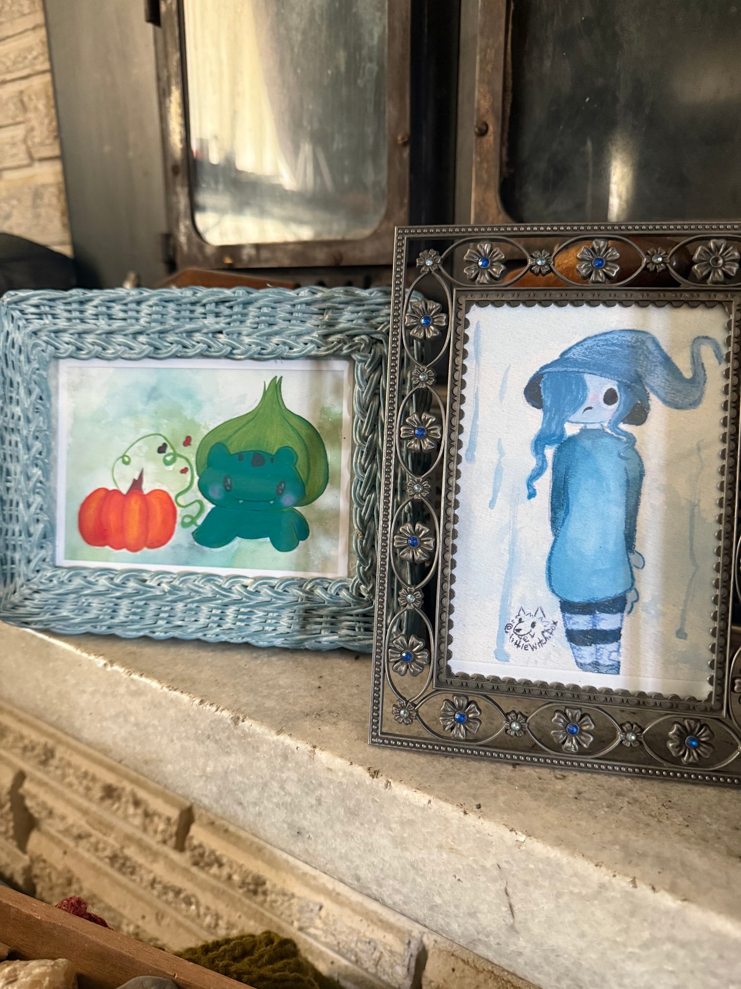 β¨π§Ώ Mystery Framed Art-Print ππ