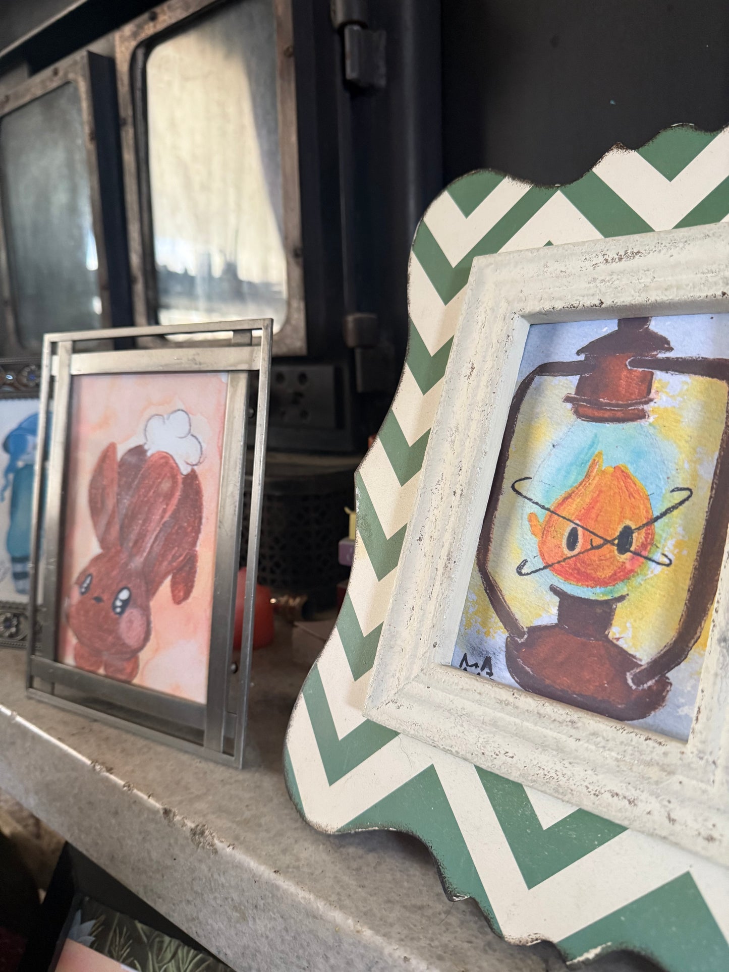 β¨π§Ώ Mystery Framed Art-Print ππ