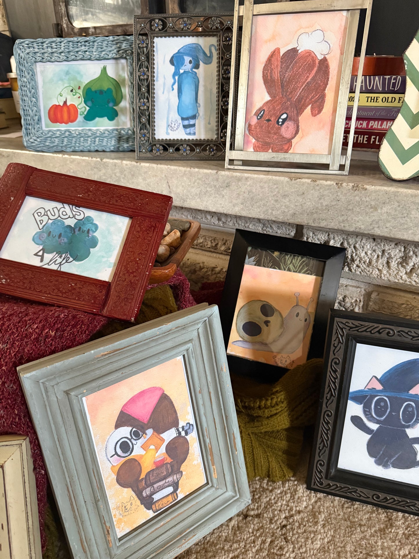 β¨π§Ώ Mystery Framed Art-Print ππ
