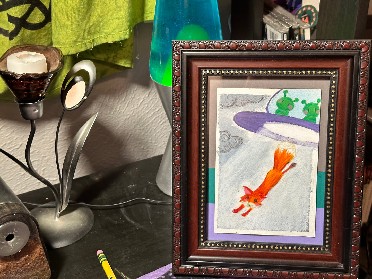 Alien Abduction - Original Artwork