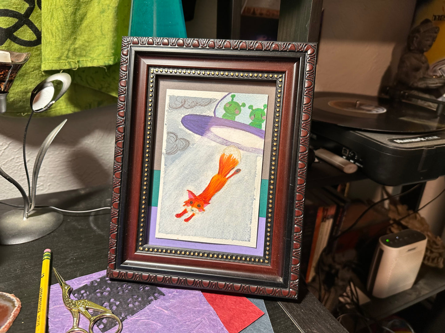 Alien Abduction - Original Artwork