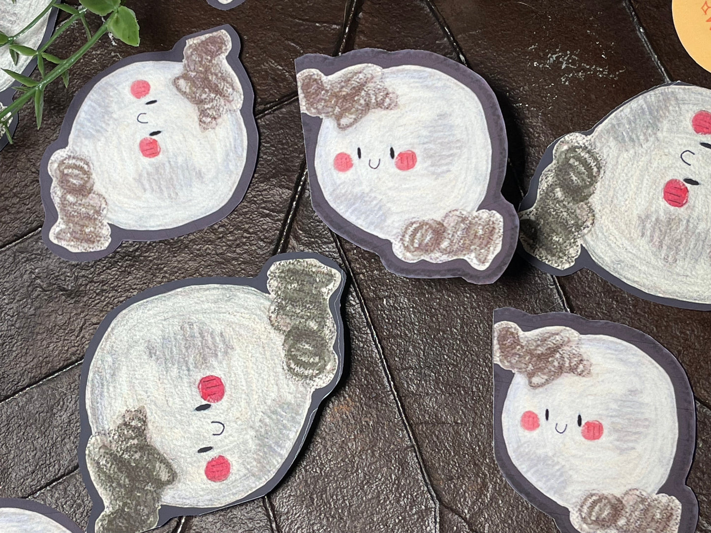 Full Moon Sticker