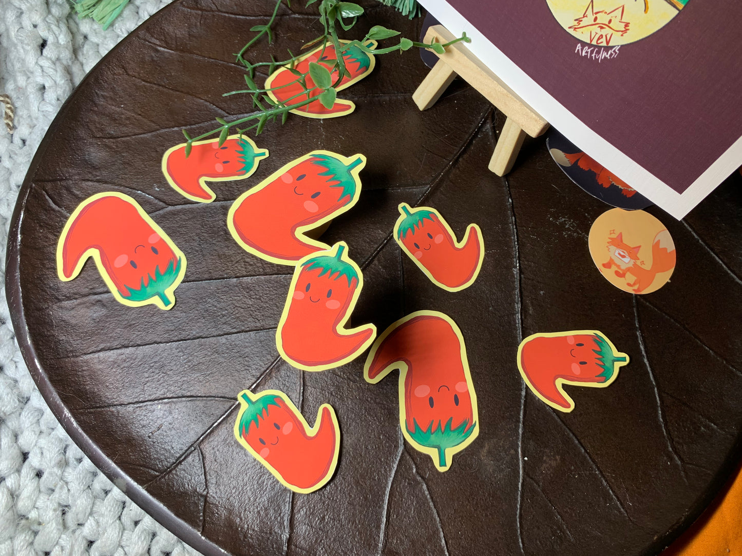 Chili Pepper Stickers