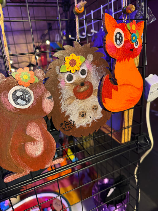 Woodland Friends ✨🦉🐿️🦔🦊