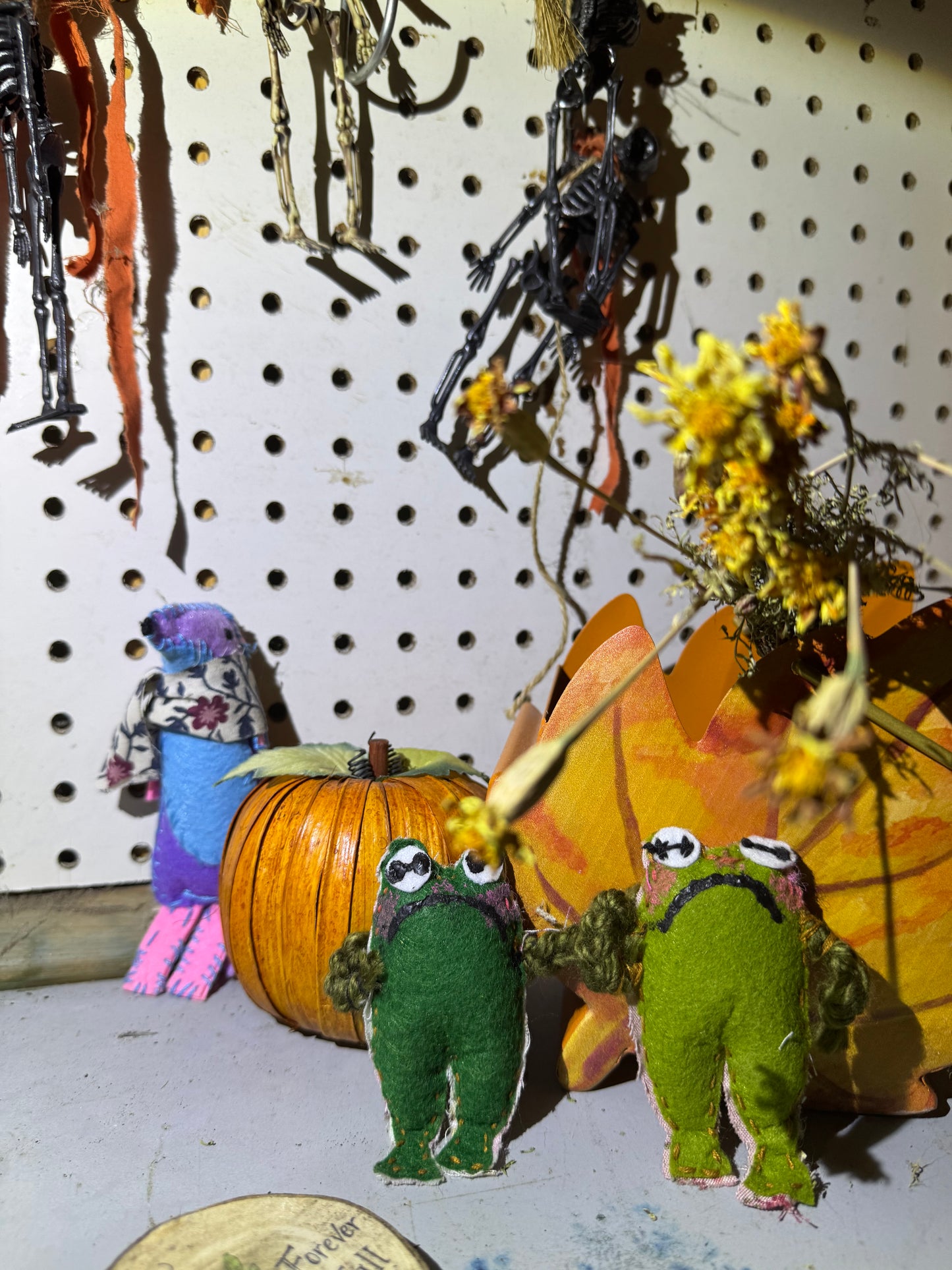 Mr. Froggie & The Toadie 🐸✨🐸🪡
