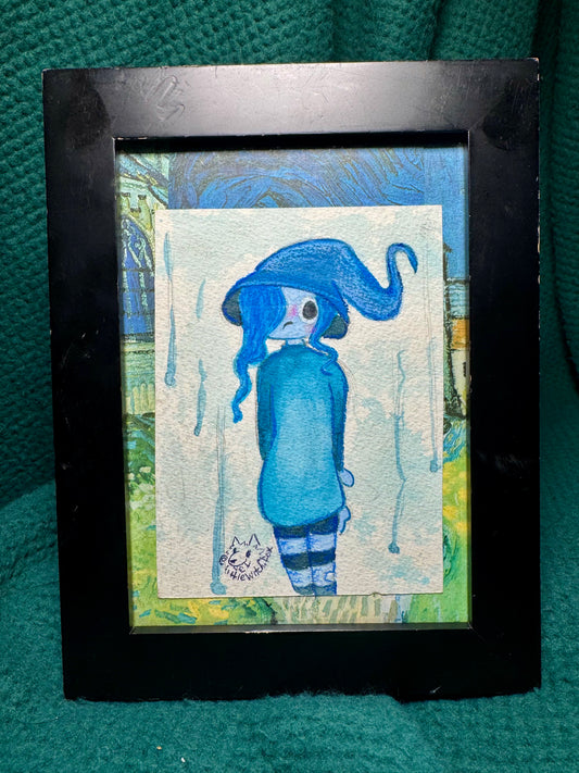Blue Little Witch