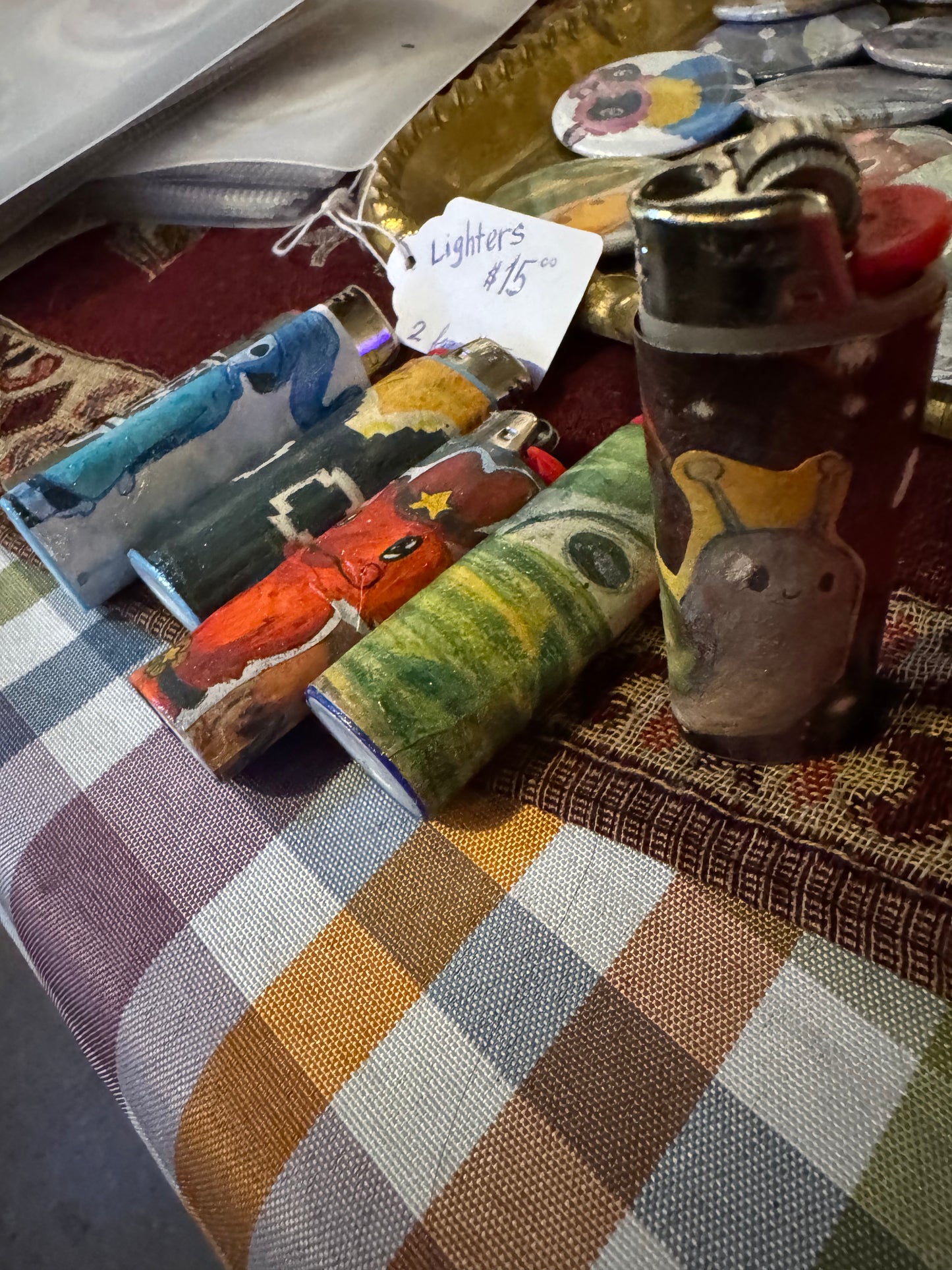 🔮🪬Witchy Collaged Lighters✨🕯️