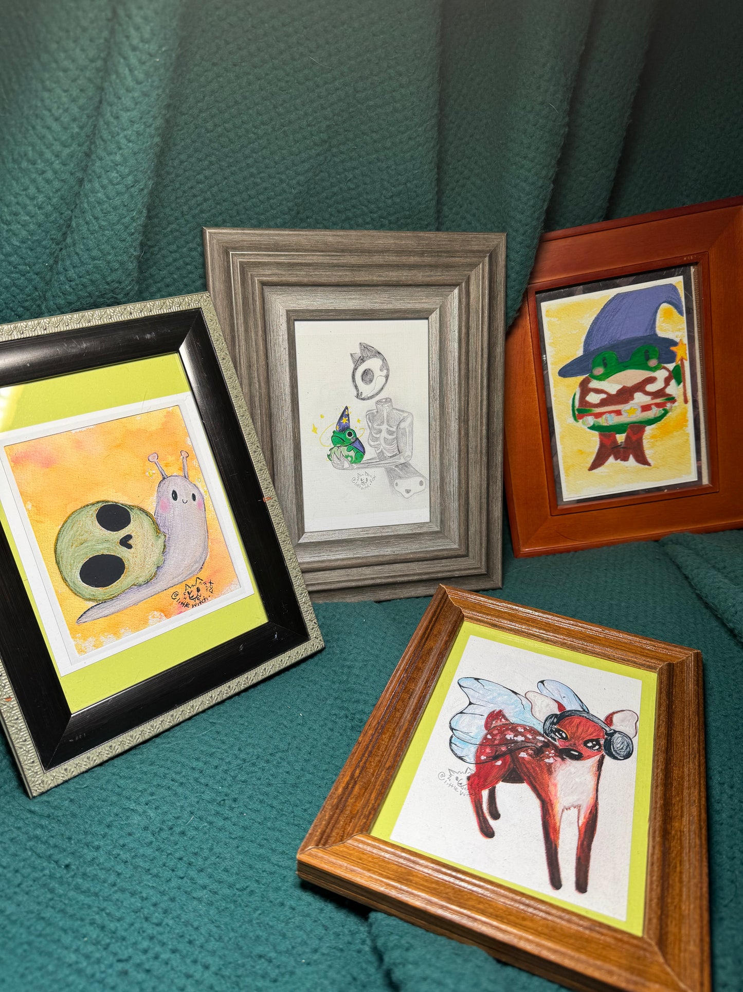 ✨🧿 Mystery Framed Art-Print 🔍👀