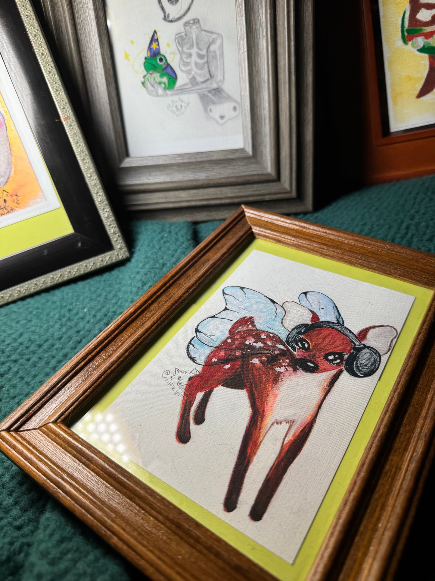 ✨🧿 Mystery Framed Art-Print 🔍👀