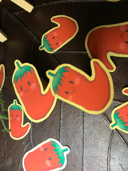 Chili Pepper Stickers