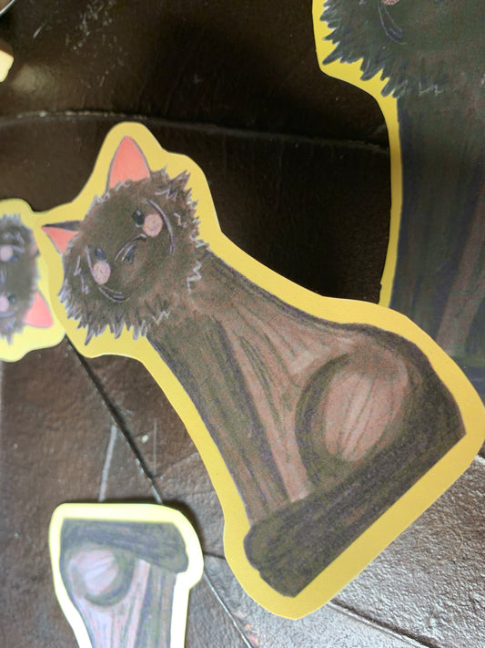 Binx The Cat Sticker